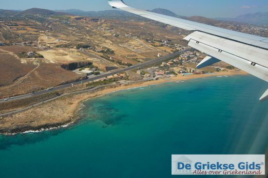 Landing vliegtuig Kreta